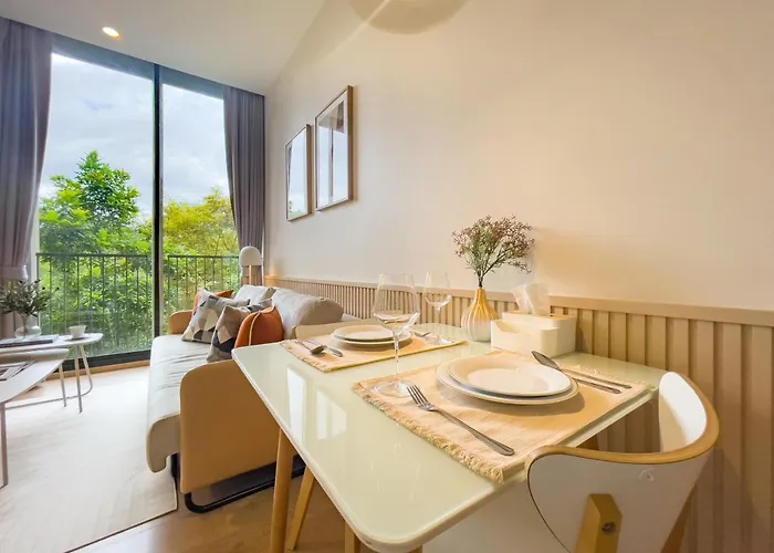 Holiday home Asoke Luxury High Rise - Steps To Bts And Mrt - Wifi *