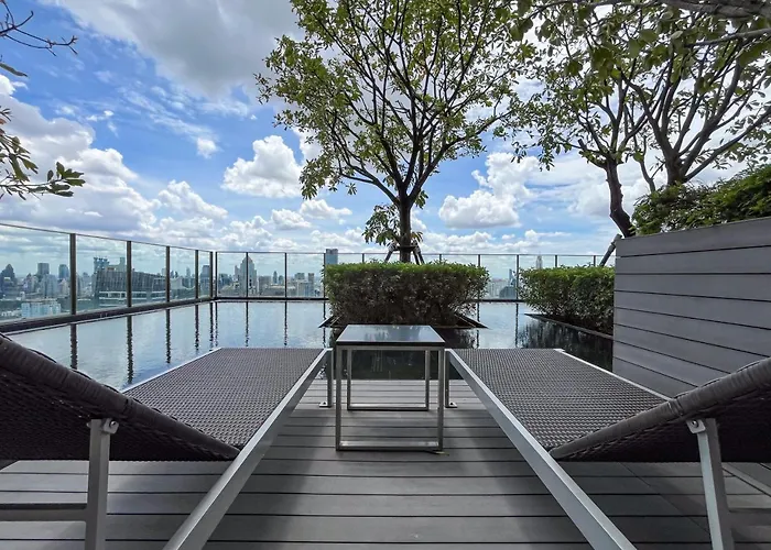 Holiday home Asoke Luxury High Rise - Steps To Bts And Mrt - Wifi